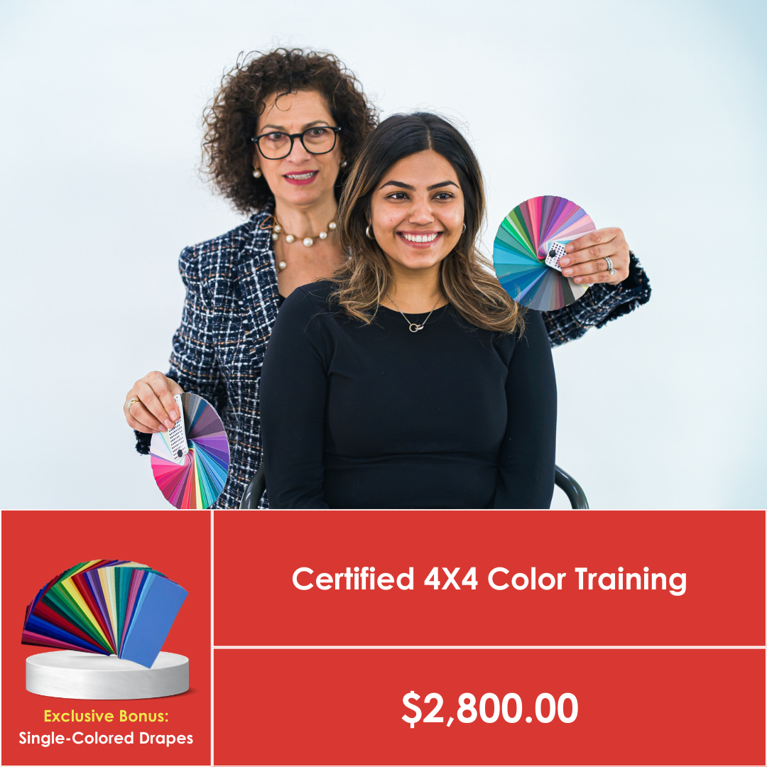 Certified 4X4 Color Consultant Training • ByFERIAL Image & Color Institute